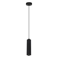 Lampy sufitowe - Tecno lampa wisząca 1xGU10 czarna PND-37492-1-BK - miniaturka - grafika 1