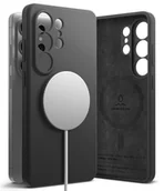 Etui i futerały do telefonów - RINGKE SILICONE MAGNETIC MAGSAFE GALAXY S26 ULTRA BLACK - miniaturka - grafika 1