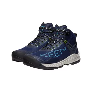 Buty trekkingowe męskie KEEN NXIS EVO MID WP - Buty trekkingowe męskie - miniaturka - grafika 1