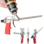 Pistolety do pian - Pistolet do piany pianki montażowej kleju pianokleju Metalowy Bauhus - miniaturka - grafika 1