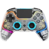 Kontrolery gier na PC - Kontroler DELTACO GAM-169-T Przezroczysty - miniaturka - grafika 1