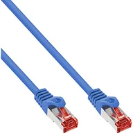 Patchcordy - InLine Patchcord S/FTP PiMF Cat.6 250MHz halogen free niebieski 10m 76900B - miniaturka - grafika 1