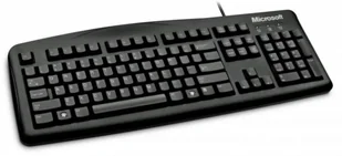 Microsoft Wired Keyboard 200 czarna USB (6JH-00009 / JWD-00043) - Klawiatury - miniaturka - grafika 1