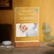 Ramki na zdjęcia - Lampka ramka L z wydrukiem na szkle akrylowym i podświetleniem LED - miniaturka - grafika 1