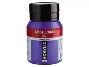 Talens Amsterdam, farba akrylowa, 500 ml, Ultramaryna - Przybory szkolne - miniaturka - grafika 2