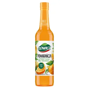Łowicz Syrop o smaku pomarańczowym 400 ml - Syropy i koncentraty owocowe Łowicz Syrop o smaku pomarańczowym 400 ml - Syropy i koncentraty owocowe - miniaturka - grafika 1