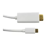 Kable komputerowe i do monitorów - Qoltec Kabel DisplayPort Alternate mode | USB 3.1 typC męski HDMI męski | 4Kx2K | 2m (50415) - miniaturka - grafika 1