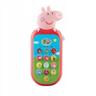 Zabawki interaktywne dla dzieci - Telefon zabawkowy dla dzieci Motyw Świnki Peppa - miniaturka - grafika 1