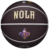 Koszykówka - Wilson NBA Team City Collector New Orleans Pelicans Ball WZ4016419ID, unisex, piłki do koszykówki, Brązowe - miniaturka - grafika 1