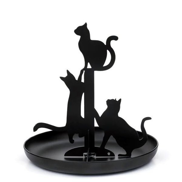 Stojak na biżuterię Black Cats