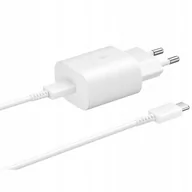 Ładowarki do telefonów - Ładowarka Samsung Fast Charge 25W + Kabel Usb C - miniaturka - grafika 1