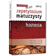 Materiały pomocnicze dla uczniów - Greg Repetytorium maturzysty historia - Agnieszka Kręc, Beata Zapiór - miniaturka - grafika 1