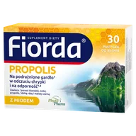 Przeziębienie i grypa - Fiorda Propolis, 30 pastylek do ssania - miniaturka - grafika 1