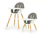 Krzesełka do karmienia - Ecotoys Fotelik krzesełko do karmienia 2w1 1474 - miniaturka - grafika 1
