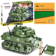 Klocki - Cobi 2279 Haubica Samobieżna Czołg H.m.c M8 Scott Hc Ww2 525 El - miniaturka - grafika 1