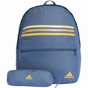 Plecaki - Plecak adidas Classic Horizontal 3-Stripes (kolor Niebieski) - miniaturka - grafika 1