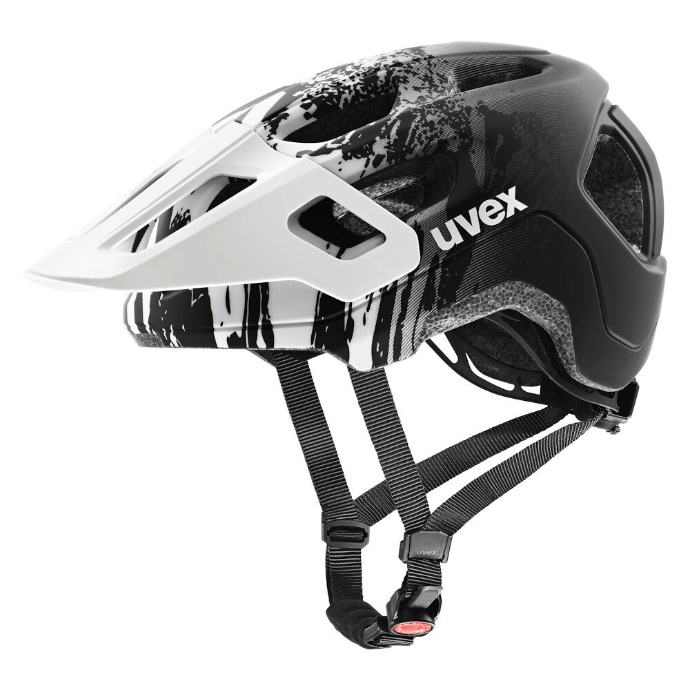 Kask dziecięcy Uvex React Jr. White-Black Matt (S4107071000) 52 - 56 cm