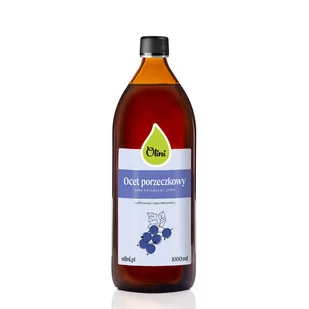 Ocet Porzeczkowy 1 L Olini - Zdrowa żywność - miniaturka - grafika 1