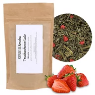 Herbata - Truskawkowe Lato Herbata zielona Sencha, liściasta 50g - miniaturka - grafika 1