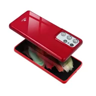 Etui i futerały do telefonów - OEM Futerał Jelly Mercury do iPhone 14 czerwony - miniaturka - grafika 1