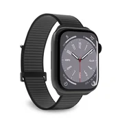 Akcesoria do smartwatchy - PURO Nylon Sport - Pasek do Apple Watch 38/40/41 mm (Czarny) - miniaturka - grafika 1