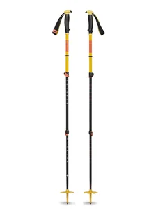 Kije skiturowe Black Diamond Traverse 3 Ski Poles - sulphur green - Kijki narciarskie - miniaturka - grafika 1