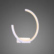 Lampy ścienne - Altavola Design Kinkiet Ledowe Okręgi no 1 moon in 4k biały - miniaturka - grafika 1