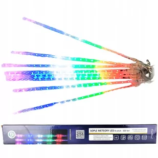Cortina Sople Z Efektem Spadania 8 Led Z Programatorem 3/20/Yin Cortina - Oświetlenie świąteczne - miniaturka - grafika 1