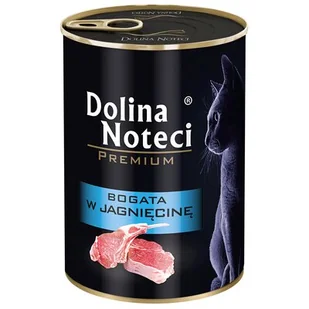 Dolina Noteci Premium Kot Bogata w jagnięcinę puszka 400g - Mokra karma dla kotów - miniaturka - grafika 2