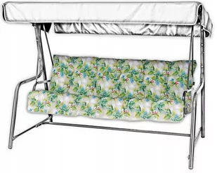 Poduszka na huśtawkę ogrodową FLORA 135 cm 573 - Poduszki ogrodowe - miniaturka - grafika 1