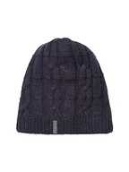 Czapki damskie - Sealskinz Blakeney Czapka Beanie, Dzianinowa, Wodoodporna, Na Zimną Pogodę, Granatowa, Xxl - miniaturka - grafika 1