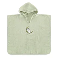 Okrycia kąpielowe dla dzieci - Ręcznik Baby74 60X120 cm miętowy bawełna 310 g/m² z kapturem - miniaturka - grafika 1