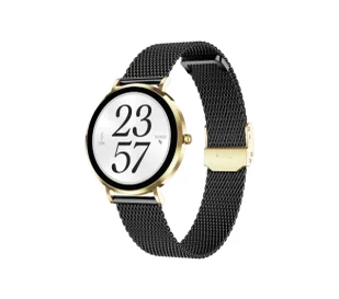 Maxcom FW28 Selen Mini Złoty - Smartwatch - miniaturka - grafika 1