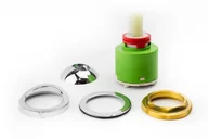 Akcesoria do armatury i ceramiki - Głowica baterii Mayo z pierścieniem Cersanit S951-080 - miniaturka - grafika 1