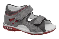 Buty dla chłopców - Sandałki dla chłopca KORNECKI 4963 Popielate Szare - miniaturka - grafika 1