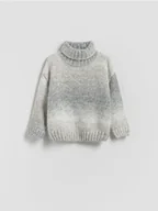 Spodenki dla niemowląt - Reserved - Golf z domieszką wełny - jasnoszary - miniaturka - grafika 1