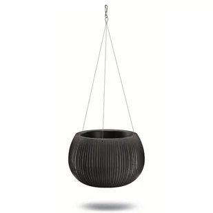 Doniczka BETON BOWL WS czarny beton śr.24cm - Akcesoria do ogrodzeń - miniaturka - grafika 1