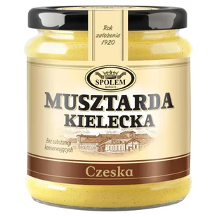 Musztarda Kielecka czeska 190 g - Musztardy - miniaturka - grafika 1