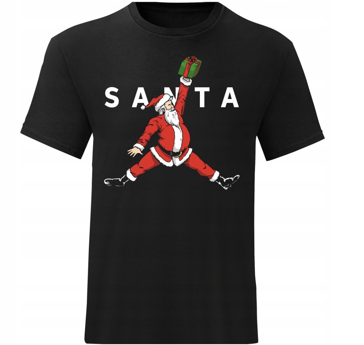 ŚWIĄTECZNA KOSZULKA MĘSKA ŚMIESZNA T-SHIRT JORDAN NBA KOSZYKÓWKA r. L #4