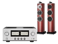 Zestawy stereo - Luxman L-507Z (srebrny) + 804 D4 (rosenut) - miniaturka - grafika 1