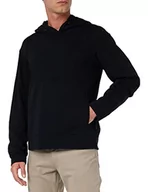 Bluzy męskie - Sisley Bluza męska W/Hood 3BMRS200A, Black 100, L, czarny 100, L - miniaturka - grafika 1