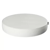 Pufy i podnóżki - Puf Velvet Dot, biały, 60x10cm, Boucle - miniaturka - grafika 1