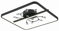 Lampy sufitowe - Dacota - plafon LED czarny mat. 639301-30 - miniaturka - grafika 1