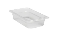 Akcesoria gastronomiczne - Pojemnik GN 1/4 z przezroczystego polipropylenu, Cambro, GN 1/4, 1,7L, transparentny, 162x265x(H)65mm - miniaturka - grafika 1