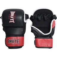 Rękawice do ćwiczeń - Rękawice do MMA BRUTE PRO R ( L/XL) Czarno-czerwony - miniaturka - grafika 1
