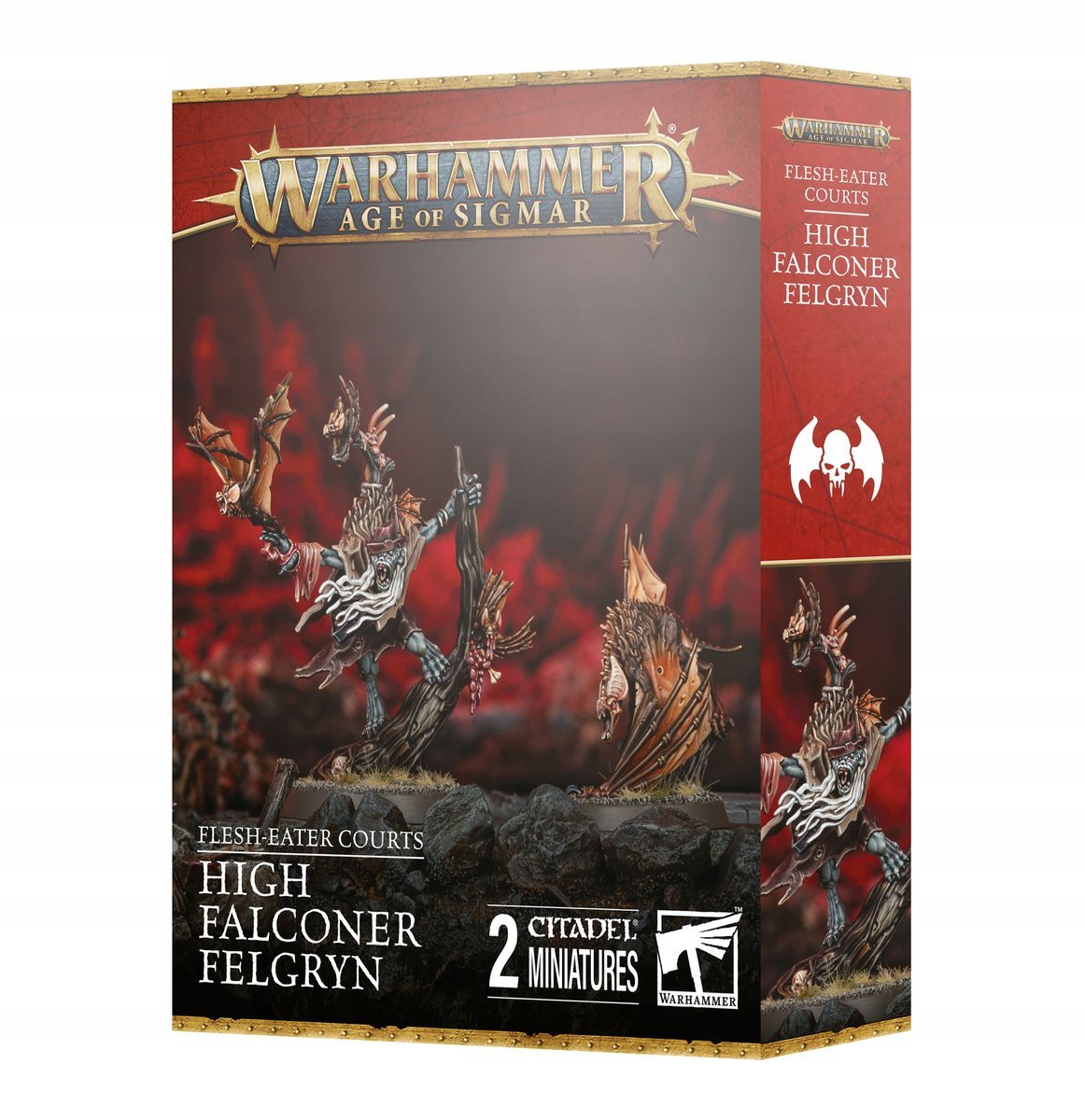 WARHAMMER AOS - FLESH-EATER COURTS HIGH FALCONER FELGRYN