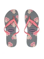 Klapki i japonki damskie - Havaianas Japonki 41445110089 Kolorowy - miniaturka - grafika 1
