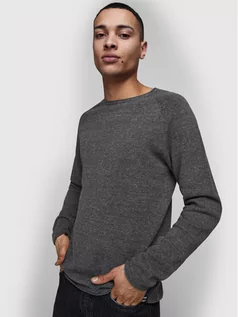 Swetry damskie - Jack&Jones Sweter Hill 12157321 Szary Regular Fit - grafika 1