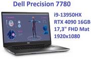 Laptopy - DELL Precision 7780 i9-13950HX 64GB 2TB SSD 17,3" FHD 1920x1080 Geforce RTX 4090 16GB W11PRO - miniaturka - grafika 1
