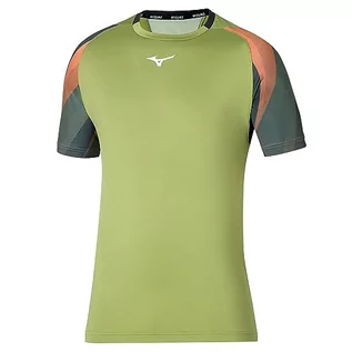 Koszulki męskie - Mizuno Koszulka męska Release Shadow, Calliste Green, XL - grafika 1